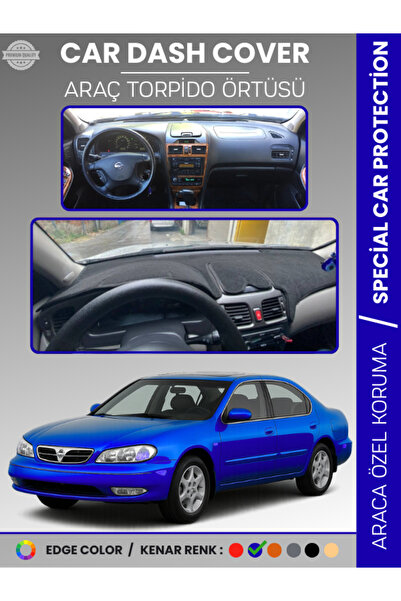 e-biz غطاء لوحة التحكم لسيارة نيسان ماكسيما A33 (2000-2003) حماية خاصة ضد الأ...