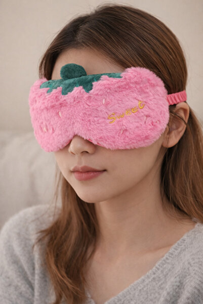 LEONEV Pink Eye Patch Strawberry Model