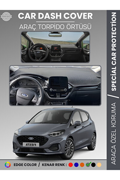 e-biz غطاء صندوق السيارة فورد فييستا (2020+)، غطاء حماية الصندوق الأمامي، ملا...