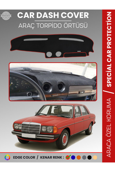 e-biz غطاء توربيدو لسيارة مرسيدس E SERIES W123 (1976-1985) عالي الجودة لحماية...
