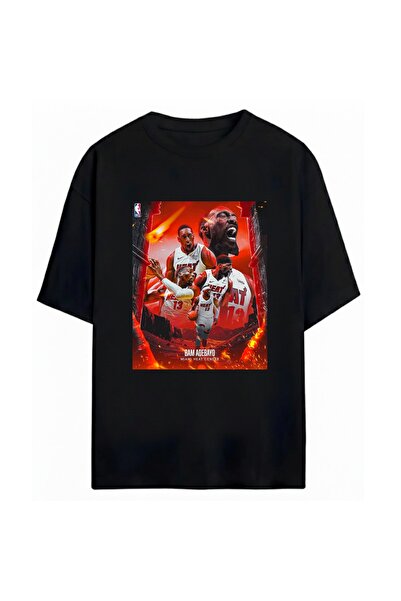 SVART WEAR Bam Adebayo Unisex Oversized 100% Cotton Pack T-Shirt