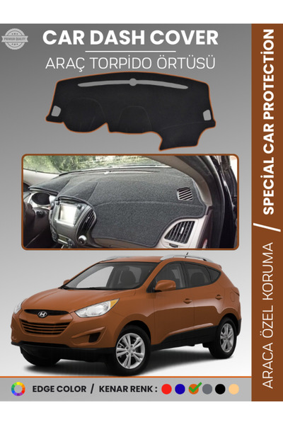 e-biz غطاء صندوق السيارة الأمامي من هيونداي توسان (2009-2015) لحماية الصدر وح...