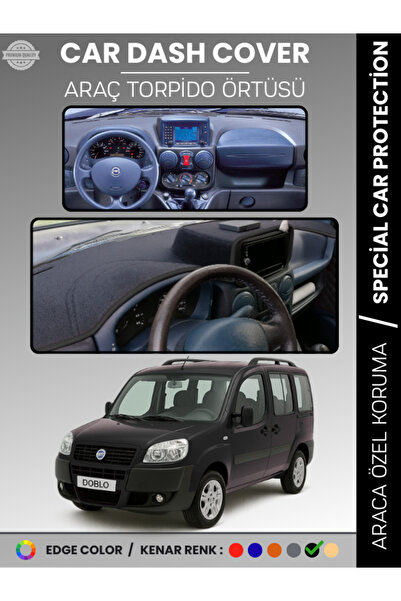 e-biz غطاء صندوق السيارة الأمامي لسيارة فيات دوبلو (2000-2008) بدون وسائد هوا...