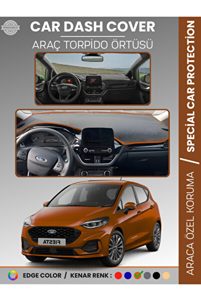 e-biz غطاء صندوق السيارة فورد فييستا (2020+)، غطاء حماية الصندوق الأمامي، ملا...