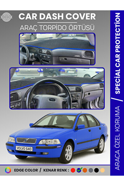 e-biz غطاء توربيدو لسيارة فولفو S40 (1996-2002) لحماية الصدر الأمامي، حماية ك...