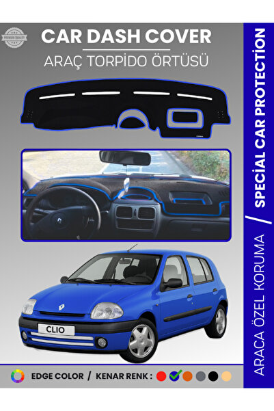 e-biz Renault Clio 2 Airbagsiz (2001-2012) Dashboard Cover Front Chest Protec...