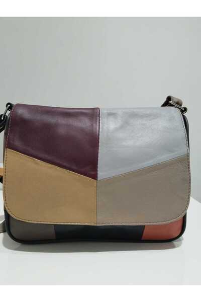 atter حقيبة نسائية من الجلد الطبيعي (25 سم × 20 سم)