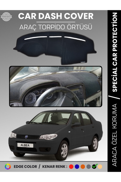 e-biz غطاء صندوق السيارة الأمامي لسيارة فيات ألبيا (2005-2012) - حماية كاملة ...