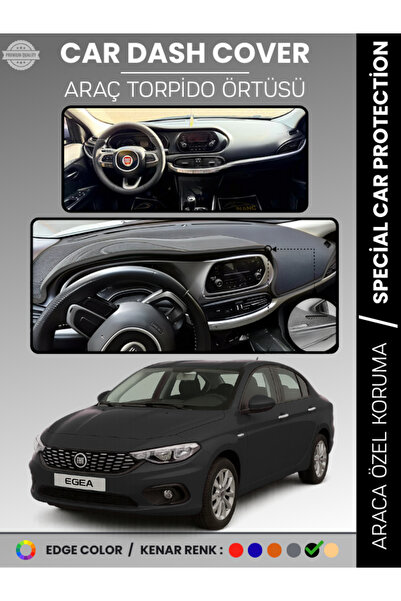 e-biz غطاء صندوق السيارة الأمامي لسيارة فيات إيجيا بدون شاشة (2007-2021) - حم...