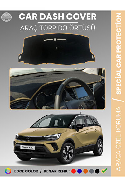 e-biz غطاء صندوق السيارة OPEL CROSSLAND (2020+) أمامي سجاد لحماية صندوق السيا...