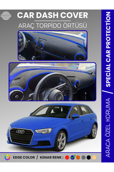 e-biz غطاء صندوق السيارة الأمامي AUDI A3 (2013-2020) لحماية الصندوق الأمامي، ...