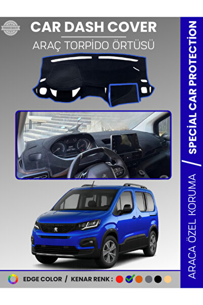 e-biz غطاء صندوق السيارة الأمامي لسيارة بيجو ريفتر (2018-2025) لحماية الصندوق...