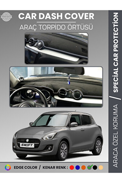 e-biz Suzuki Swi̇ft (2017-2020) Dashboard Cover Front Chest H Rug Dashboard P...