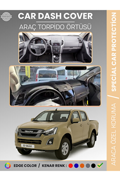 e-biz Isuzu D-Max Rt50 Kasa (2012-2019) Dashboard Cover Front Chest Protectio...