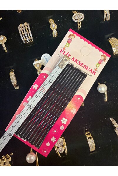 Elit Siyah uzun tel toka