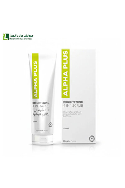 Alpha Plus Alpha Plus 4-in-1 Skin Brightening Exfoliating Scrub 100ml