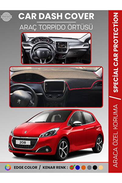 e-biz غطاء صندوق السيارة الأمامي لسيارة بيجو 208 (2012-2019) لحماية الصندوق ا...