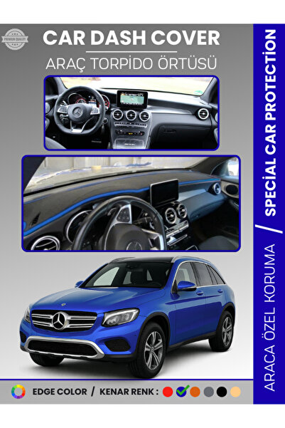 e-biz غطاء لوحة التحكم في السيارة مرسيدس GLC (2015-2020) لحماية لوحة التحكم، ...