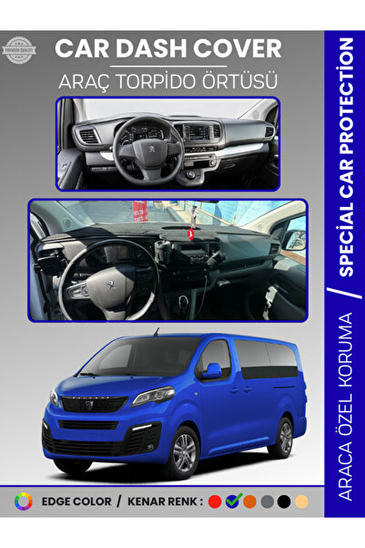 e-biz PEUGEOT TRAVELER (2016-2023) غطاء لوحة التحكم لحماية التوربيدو، حماية ك...