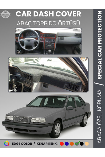 e-biz غطاء توربيدو لسيارة فولفو 850 (1991-1997) لحماية الصدر الأمامي، حماية ك...