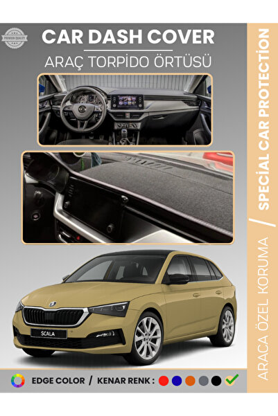 e-biz غطاء صندوق التروس الأمامي لسيارة SKODA SCALA (2019-2024) سجاد حماية كام...