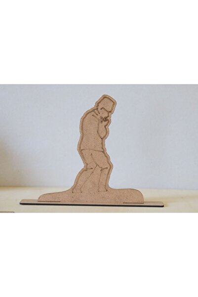 YuBaMar Wooden Ataturk Kocatepe Silhouette Painting Activity Set - Educationa...