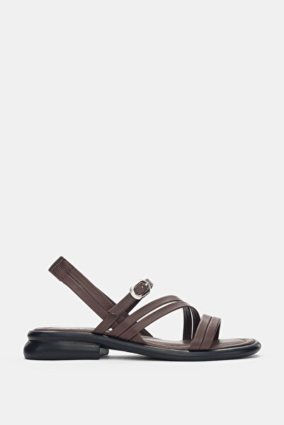 selin shoes Bloria Genuine Leather Adjustable with Elastic Back Buckle Detail...