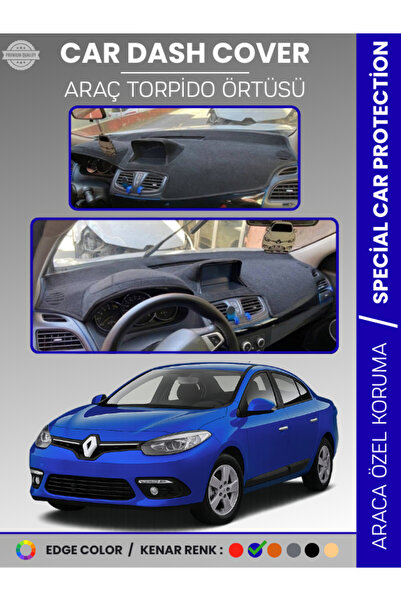 e-biz رينو فلوينس مع شاشة كبيرة ونظام ملاحة (2013-2016) غطاء لوحة التوربيدو، ...