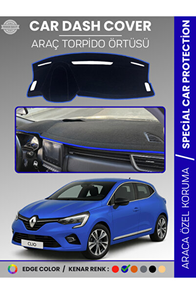 e-biz غطاء صندوق السيارة لرينو كليو 5 (2019-2023) حماية أمامية للصدر، حماية ل...