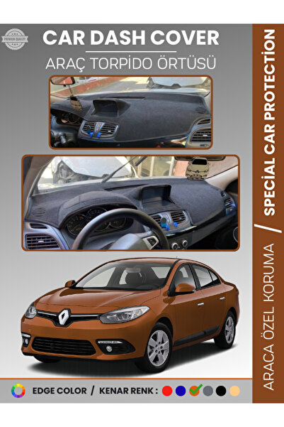 e-biz رينو فلوينس مع شاشة كبيرة ونظام ملاحة (2013-2016) غطاء لوحة التوربيدو، ...