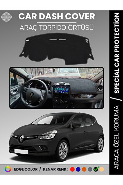 e-biz غطاء صندوق السيارة الأمامي لرينو كليو 4 (2012-2020) لحماية الصدر، حماية...