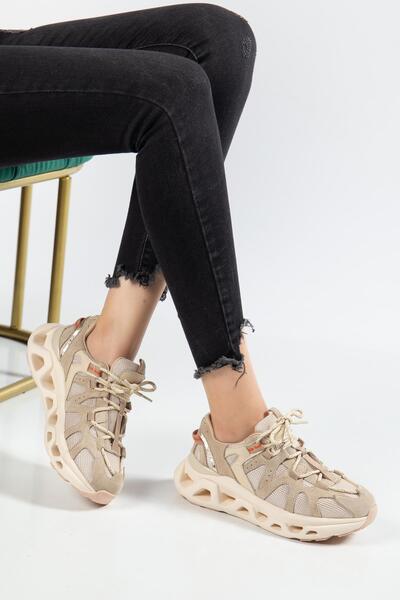 SUİNS SHOES Γυναικεία αθλητικά παπούτσια Suins Meloni Model Γνήσιο Δέρμα Αθλη...