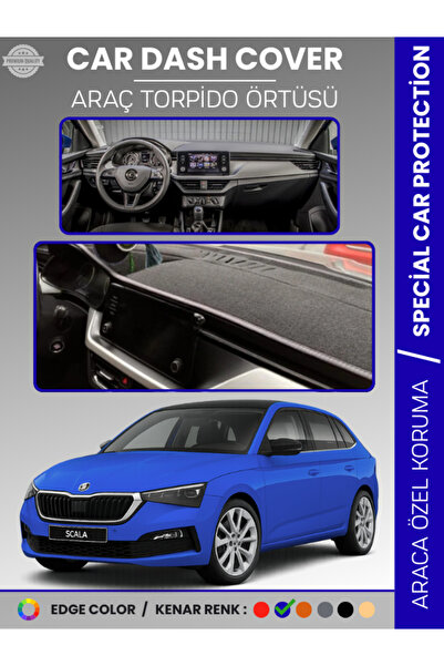 e-biz غطاء صندوق التروس الأمامي لسيارة SKODA SCALA (2019-2024) سجاد حماية كام...