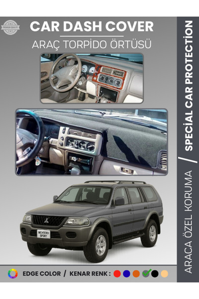 e-biz غطاء صندوق السيارة الأمامي لحماية الصدر من ميتسوبيشي مونتيرو سبورت (199...