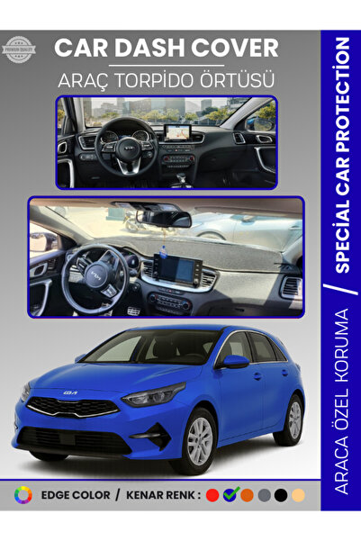 e-biz غطاء لوحة التحكم لسيارة كيا سييد سي دي (2018-2024) - حماية كاملة للوحة ...