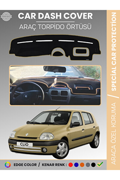 e-biz Renault Clio 2 Airbagsiz (2001-2012) Dashboard Cover Front Chest Protec...