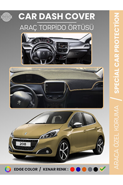 e-biz غطاء صندوق السيارة الأمامي لسيارة بيجو 208 (2012-2019) لحماية الصندوق ا...