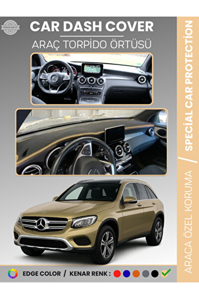 e-biz غطاء لوحة التحكم في السيارة مرسيدس GLC (2015-2020) لحماية لوحة التحكم، ...