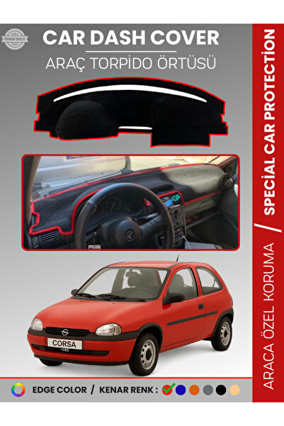 e-biz غطاء صندوق السيارة الأمامي لسيارة أوبل كورسا بي (1993-2000) سجاد حماية ...