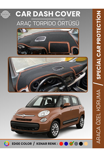 e-biz Fiat 500L (2013-2017) Dashboard Cover Front Chest Dashboard Protection ...