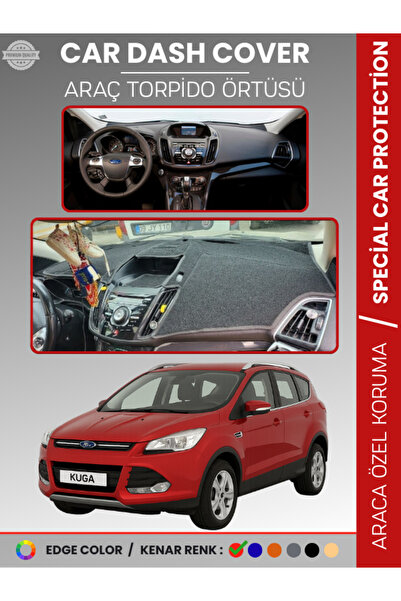 e-biz غطاء صندوق السيارة فورد كوجا (2013-2015) لحماية الصدر الأمامي، حماية كا...