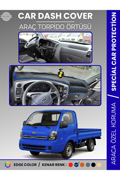 e-biz غطاء لوحة التحكم في السيارة كيا بونجو (2004-2019) - حماية كاملة للوحة ا...