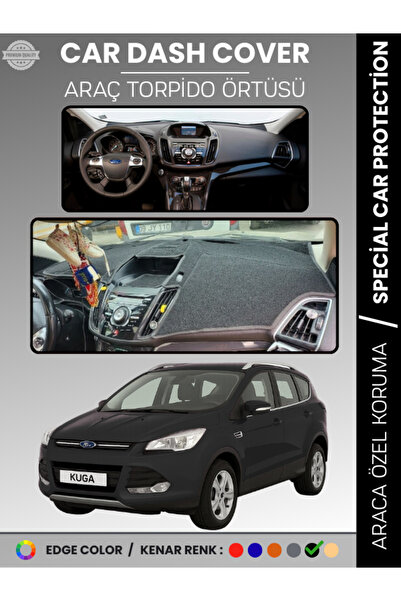 e-biz Ford Kuga (2013-2015) Dashboard Cover Front Chest Protection Dashboard ...