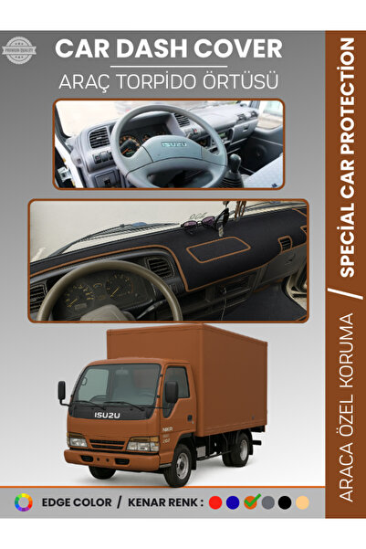 e-biz لوحة أمامية لحماية التوربيدو لسيارة ISUZU NKR WIDE (1997-2005) بدون شاش...