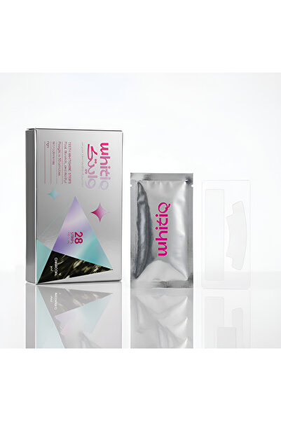 Whitiq شرائط تبييض الأسنان الجافة من باب - بالفحم