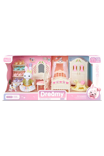 Bay Dreamy Mini Tavşan-büyük Yatak Odası Takımı ORJİNAL OYUNCAK