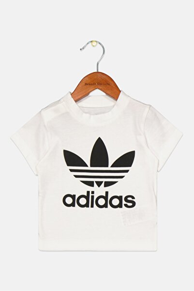 adidas Toddler Boy Sportswear Brand Logo T-shirt, White/Black