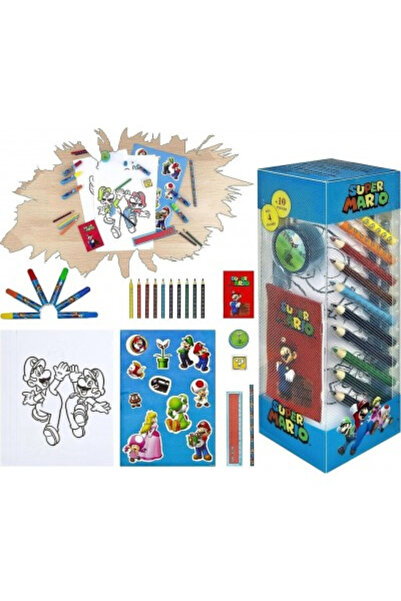 Super mario set de papetărie (35 buc)