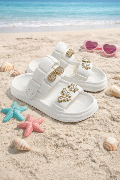 Moda Frato TW-252 Детски пантофки за момичета, сандали за момичета, обувки за...