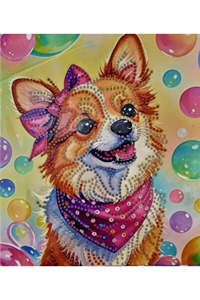 Hobiline 5D Πίνακας Μωσαϊκού Ταπετσαρίας με Χάντρες που Κολλάνε 21*25 εκ. ΧΑΡ...